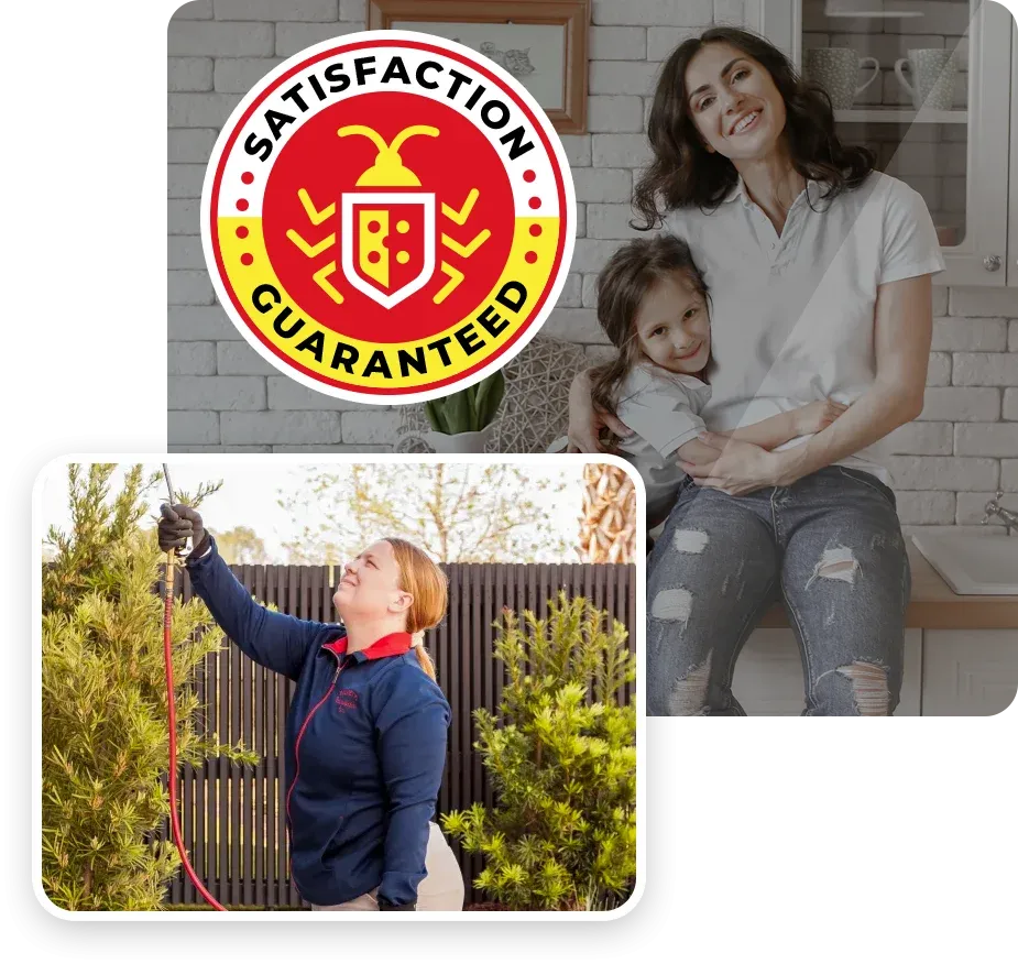Satisfaction Guaranteed Family in Pest Free Home